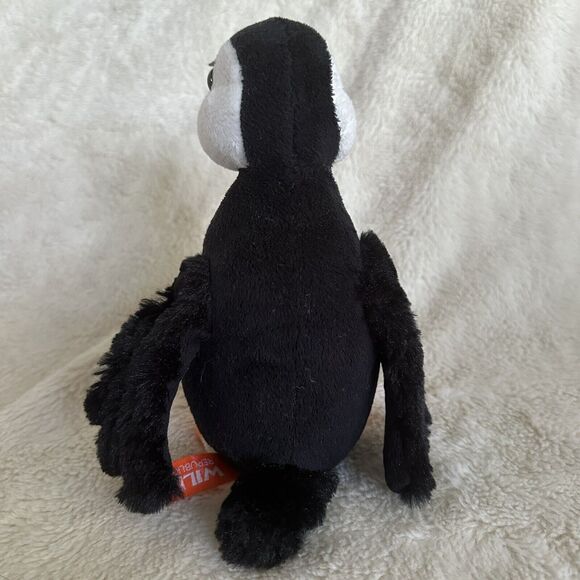 Wild Republic Puffin Bird 8” Realistic Plush Zoo Stuffed Animal - Picture 3 of 5